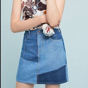 Levi’s patch denim skirt